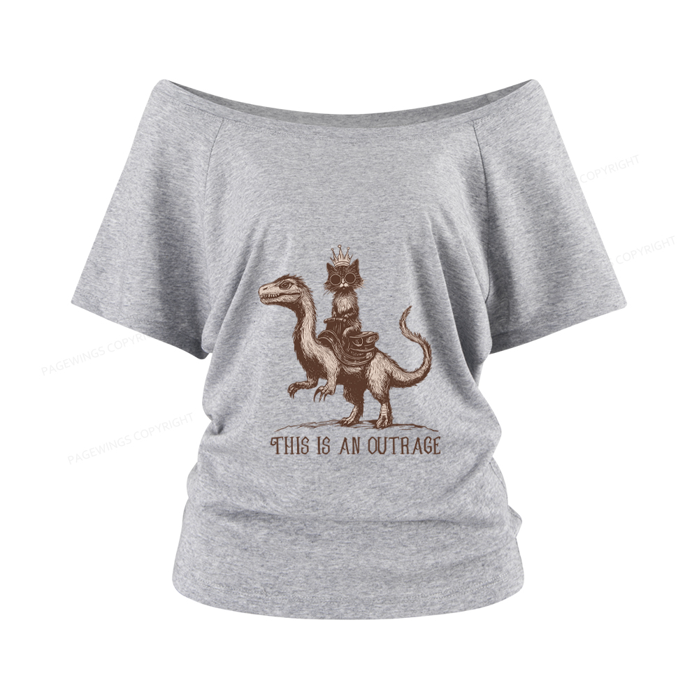 Pagewings Sci-Fi Book Lovers Women Off Shoulder T-shirts