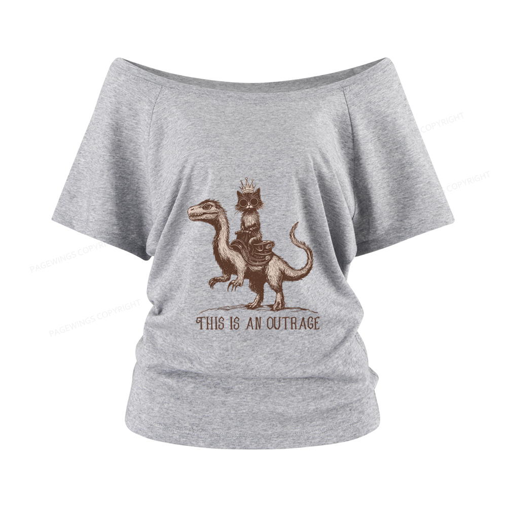 Pagewings Sci-Fi Book Lovers Women Off Shoulder T-shirts