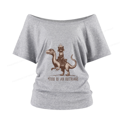 Pagewings Sci-Fi Book Lovers Women Off Shoulder T-shirts