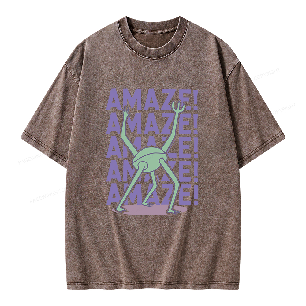Pagewings Rocky Amaze Unisex Washed T-shirt