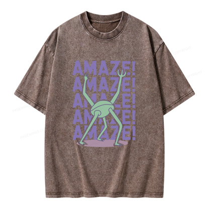 Pagewings Rocky Amaze Unisex Washed T-shirt