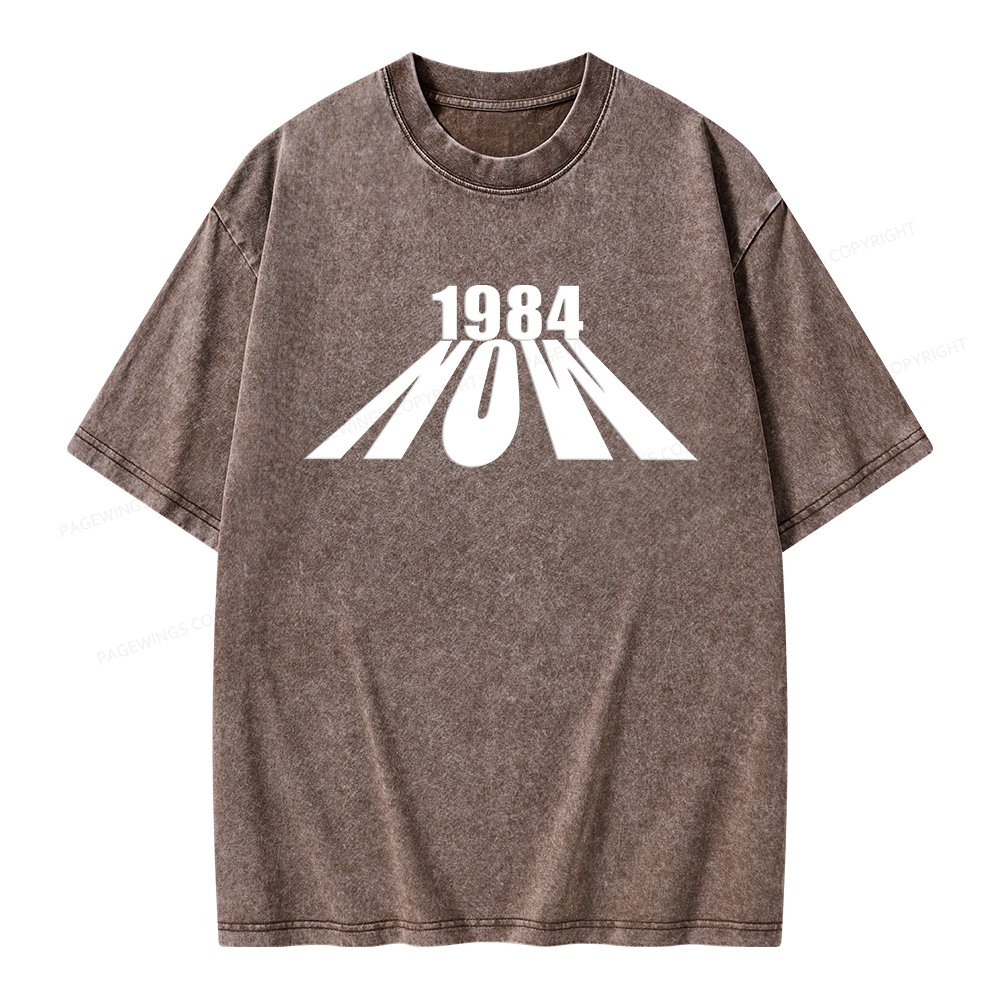 Pagewings Orwell Unisex Washed T-shirt