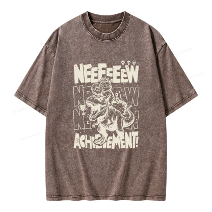 Pagewings New Achievement Book Unisex Washed T-shirt
