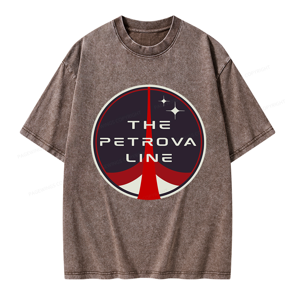 Pagewings The Petrova Line Unisex Washed T-shirt