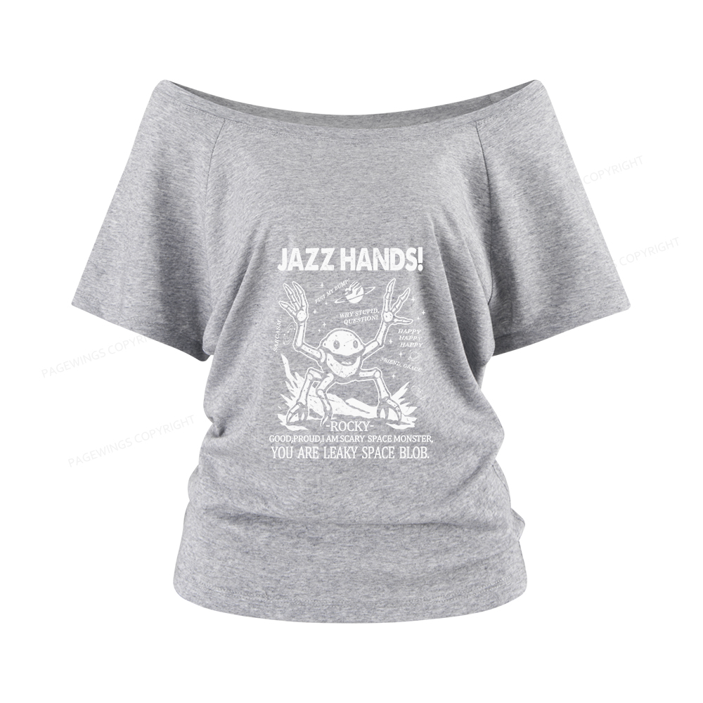 Pagewings You Sleep I Watch Women Off Shoulder T-shirts