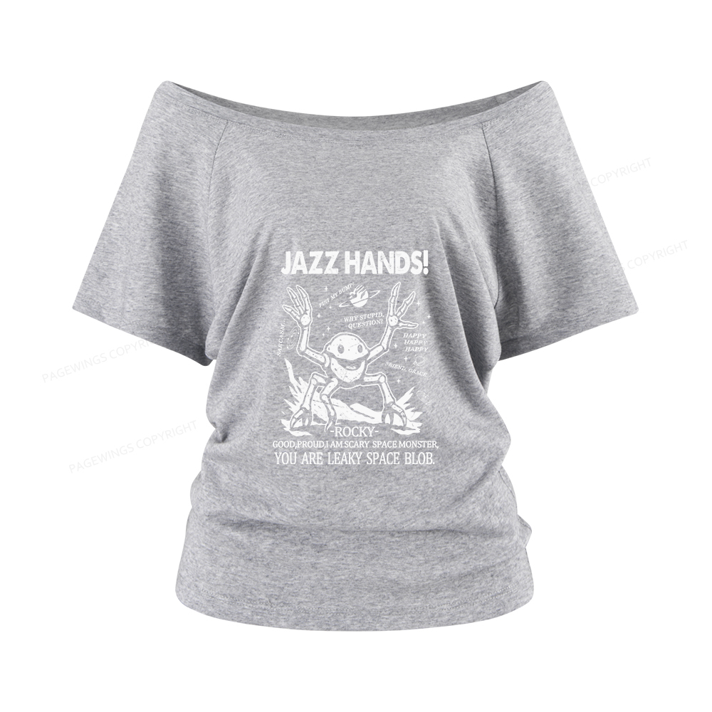 Pagewings You Sleep I Watch Women Off Shoulder T-shirts