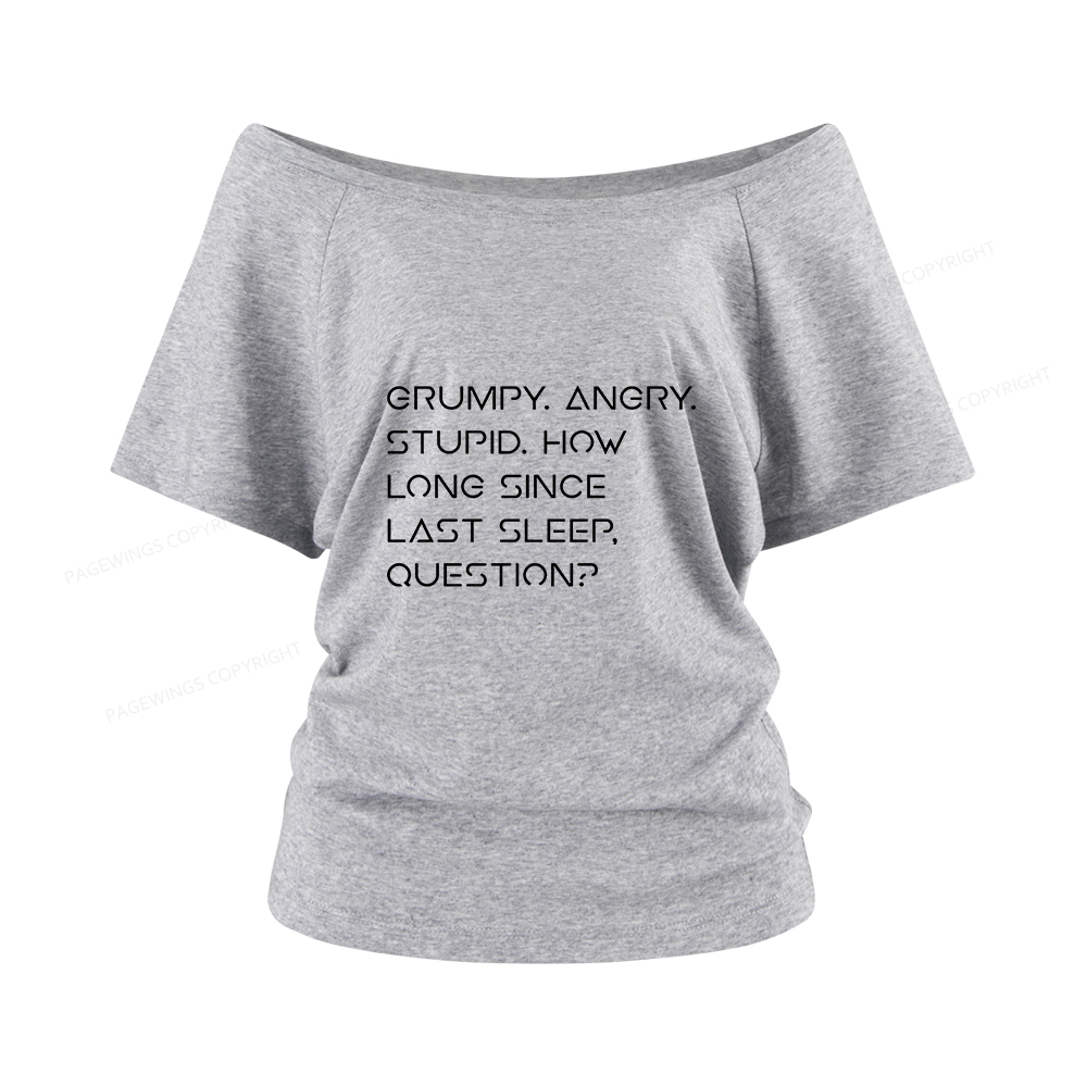 Pagewings Sci-Fi Lover Women Off Shoulder T-shirts