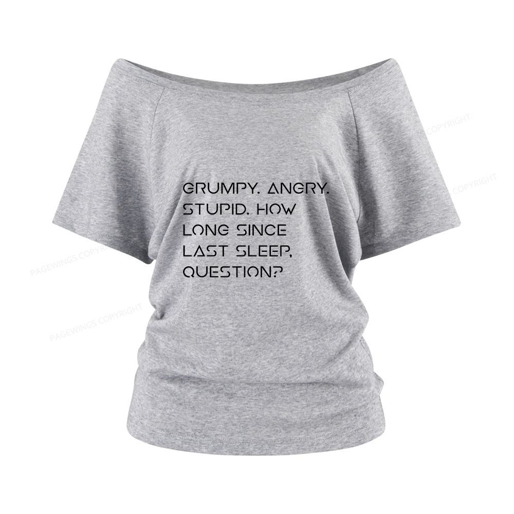 Pagewings Sci-Fi Lover Women Off Shoulder T-shirts