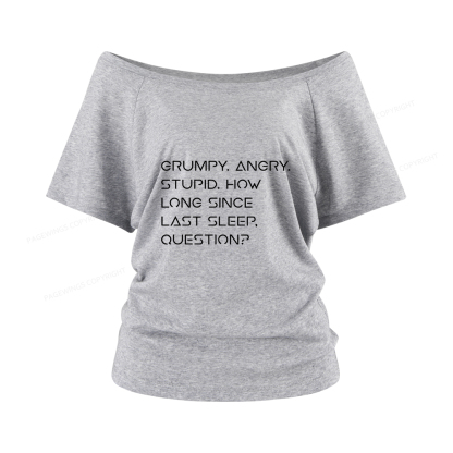 Pagewings Sci-Fi Lover Women Off Shoulder T-shirts