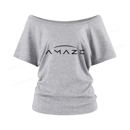 Pagewings Amaze Women Off Shoulder T-shirts