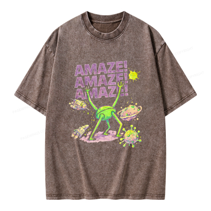 Pagewings Amaze Unisex Washed T-shirt