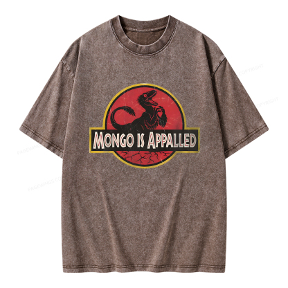 Pagewings Mongo Is Appalled Unisex Washed T-shirt