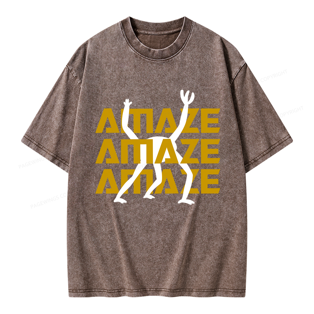 Pagewings Amaze Unisex Washed T-shirt