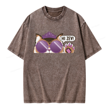 Pagewings Sci-Fi Book Lover Unisex Washed T-shirt