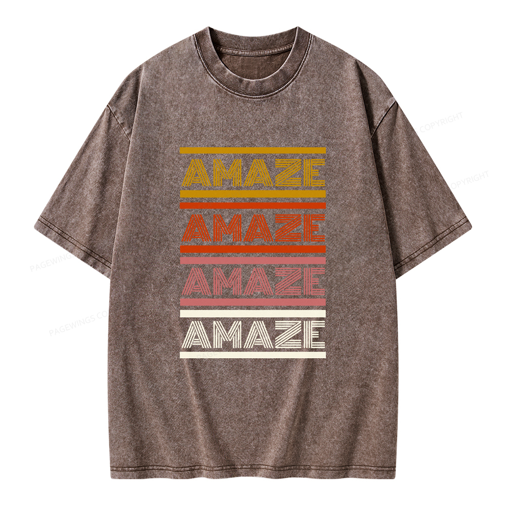 Pagewings Rocky Amaze Unisex Washed T-shirt