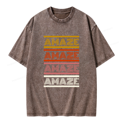 Pagewings Rocky Amaze Unisex Washed T-shirt