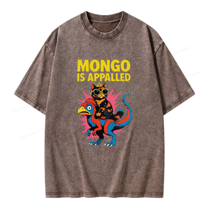 Pagewings Mongo Is Appalled Unisex Washed T-shirt
