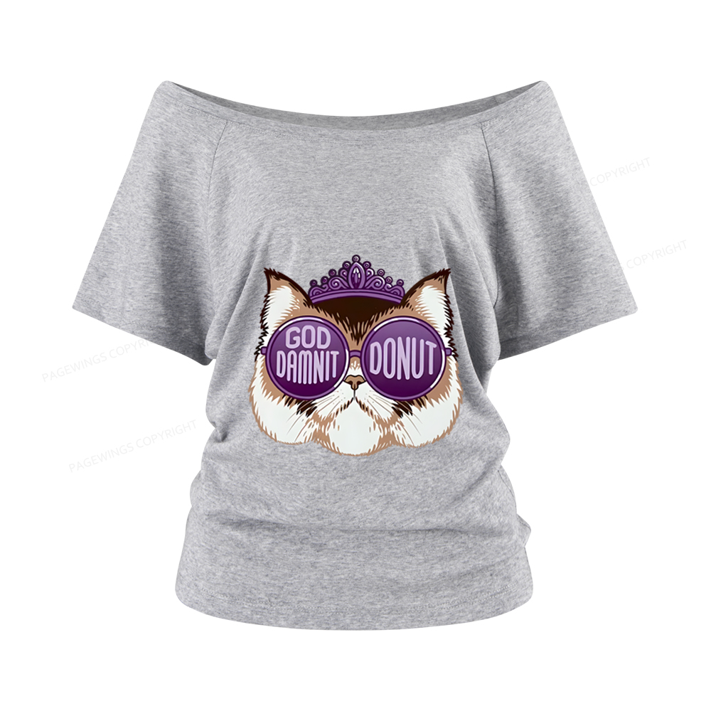Pagewings Sci-Fi Book Lover Women Off Shoulder T-shirts