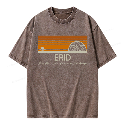 Pagewings Sci-Fi Bookish Unisex Washed T-shirt