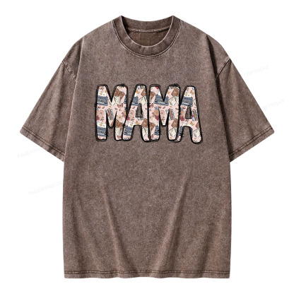 Pagewings Mama Unisex Washed T-shirt