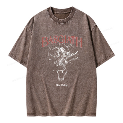 Pagewings Basgiath war college Unisex Washed T-shirt