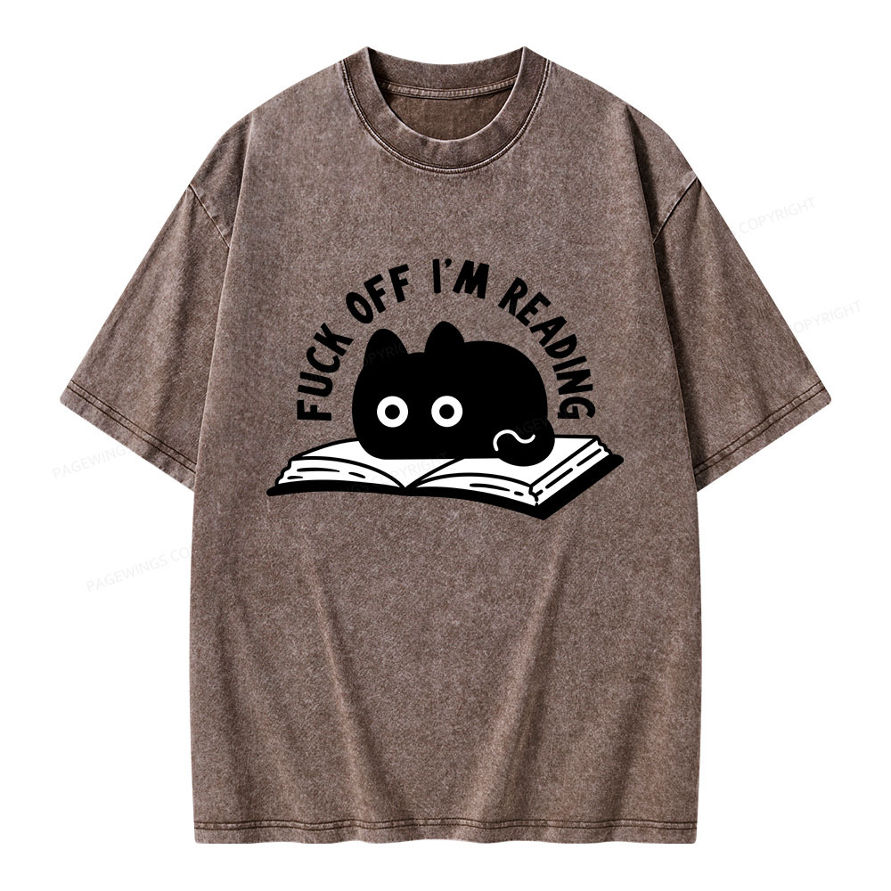 Pagewings I'm Reading Unisex Washed T-shirt