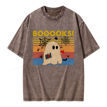 Pagewings Booooks Unisex Washed T-shirt