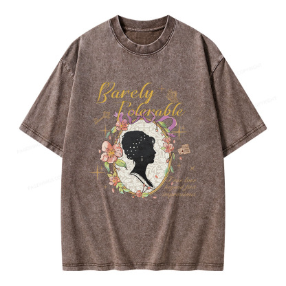 Pagewings True Love Beyond First Impressions Unisex Washed T-shirt