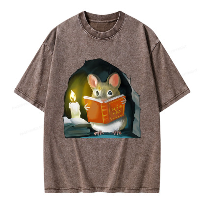 Pagewings Of Mice And Men Unisex Washed T-shirt