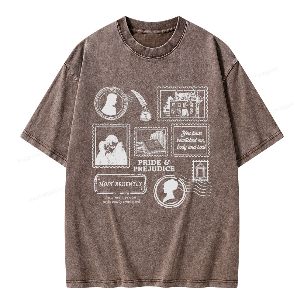 Pagewings You Have Bewitched Me Body And Soul Unisex Washed T-shirt