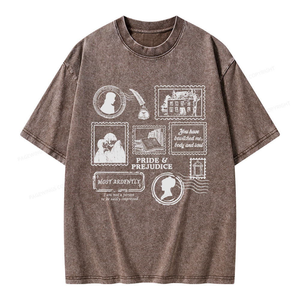 Pagewings You Have Bewitched Me Body And Soul Unisex Washed T-shirt