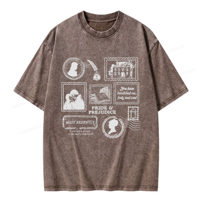 Pagewings You Have Bewitched Me Body And Soul Unisex Washed T-shirt