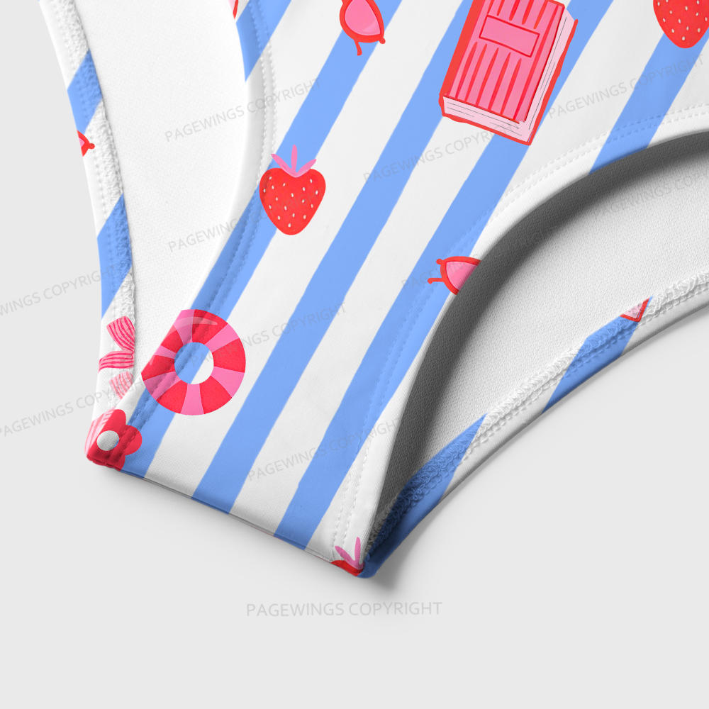 Pagewings Bookish Summer One-Piece Swimsuit 