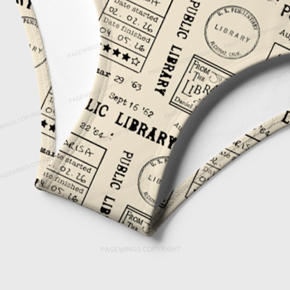 Pagewings From The Library One-Piece Swimsuit 