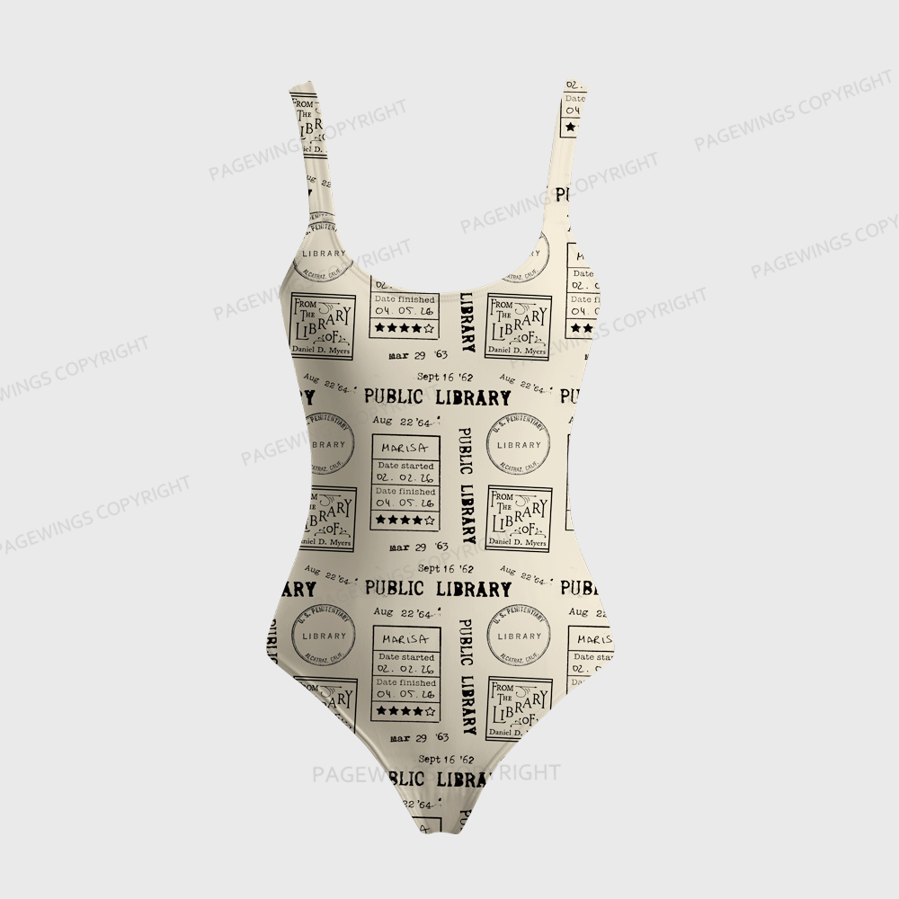 Pagewings From The Library One-Piece Swimsuit 
