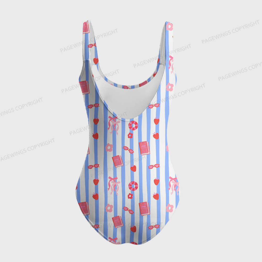 Pagewings Bookish Summer One-Piece Swimsuit 