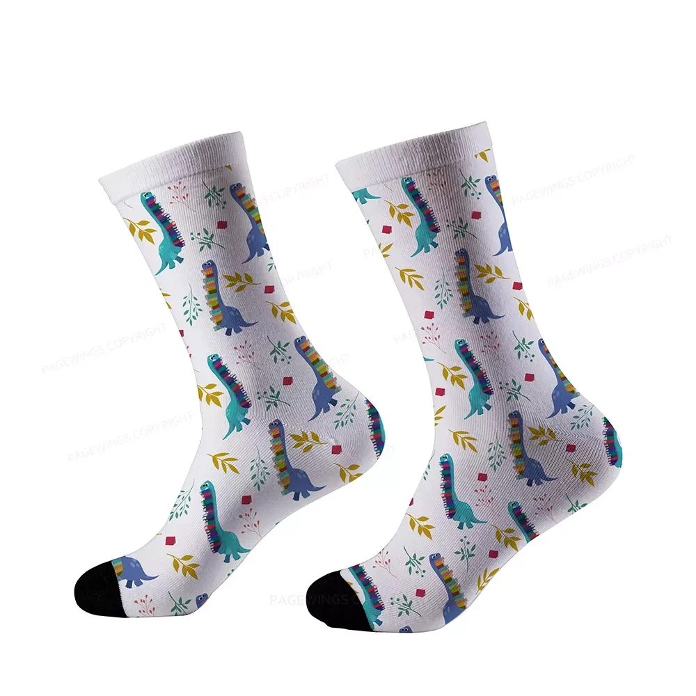 Pagewings Book Dinosaurs Socks