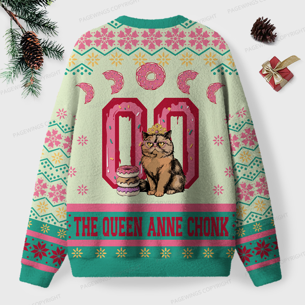 Pagewings The Queen Unisex Ugly Knit Sweatshirt