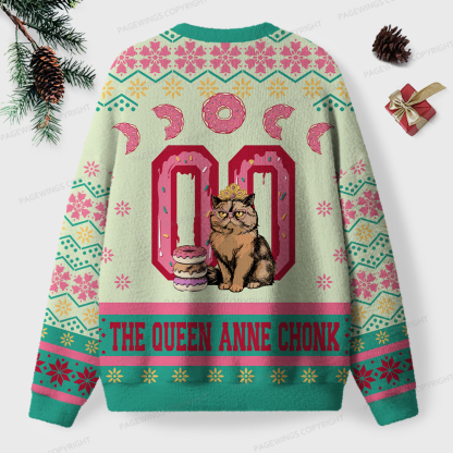 Pagewings The Queen Unisex Ugly Knit Sweatshirt
