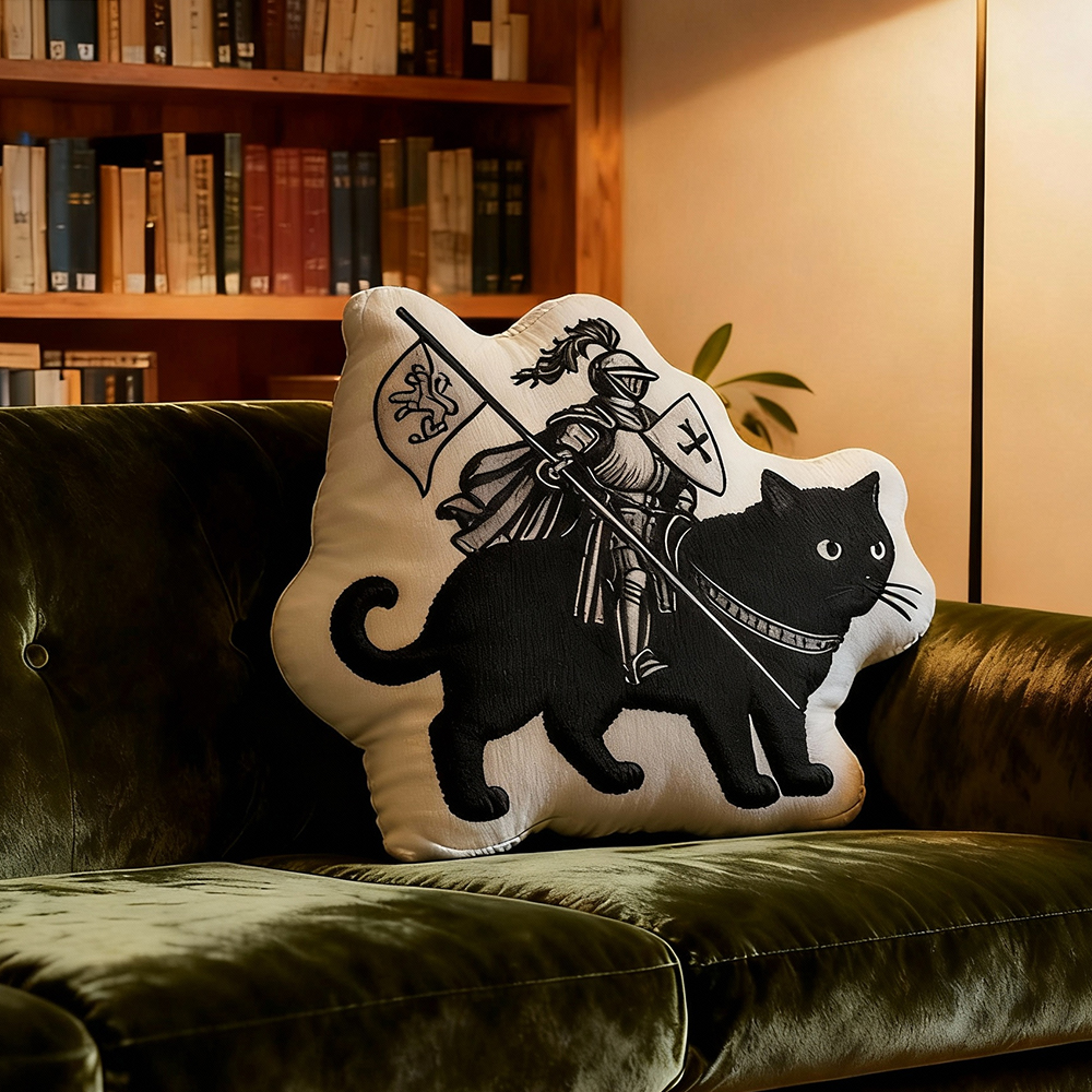 Pagewings Defend The Public Library Shaped Throw Pillow