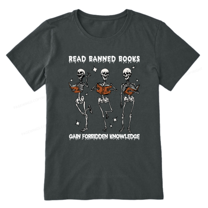Pagewings Read Banned Books Gain Forbidden Knowledge Classic T-shirt