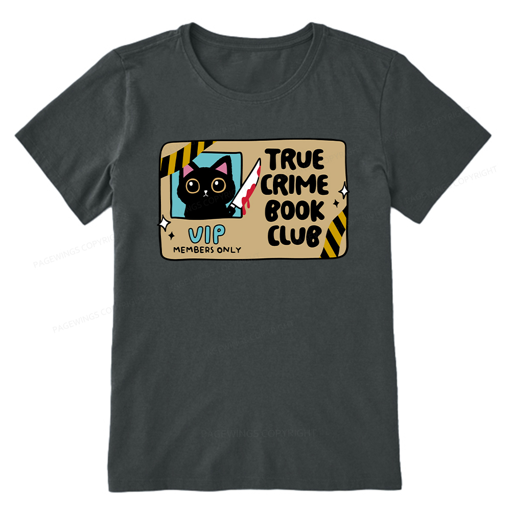 Pagewings True Crime Book Club Unisex Classic T-shirt