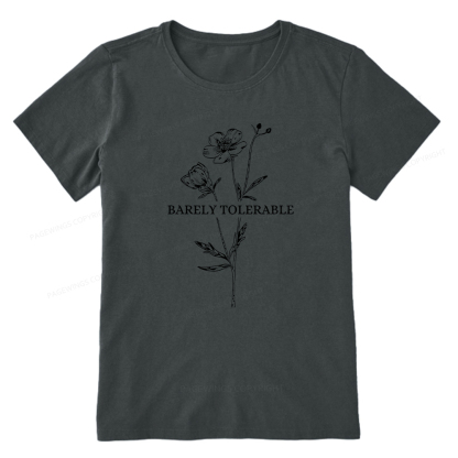 Pagewings Barely Tolerable Unisex Classic T-shirt