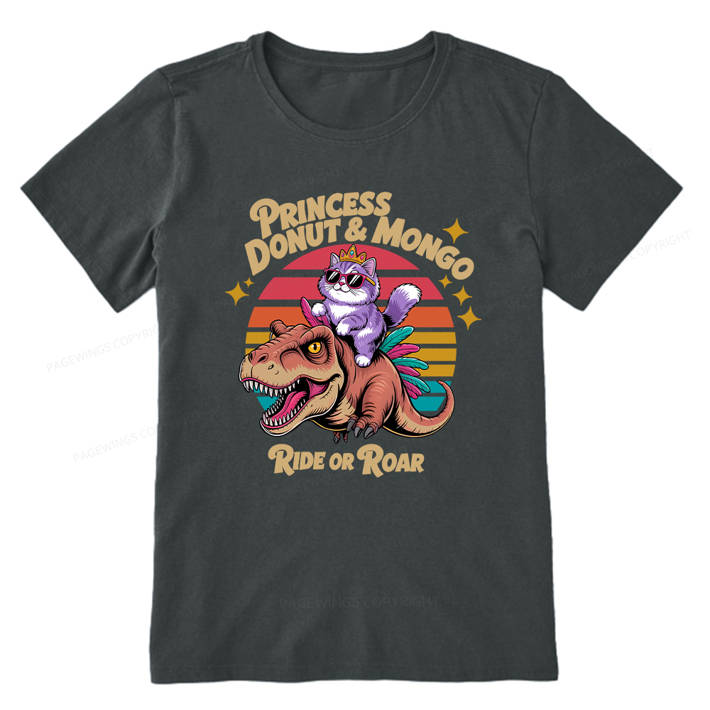 Pagewings Princess Donut & Mongo Unisex Classic T-shirt