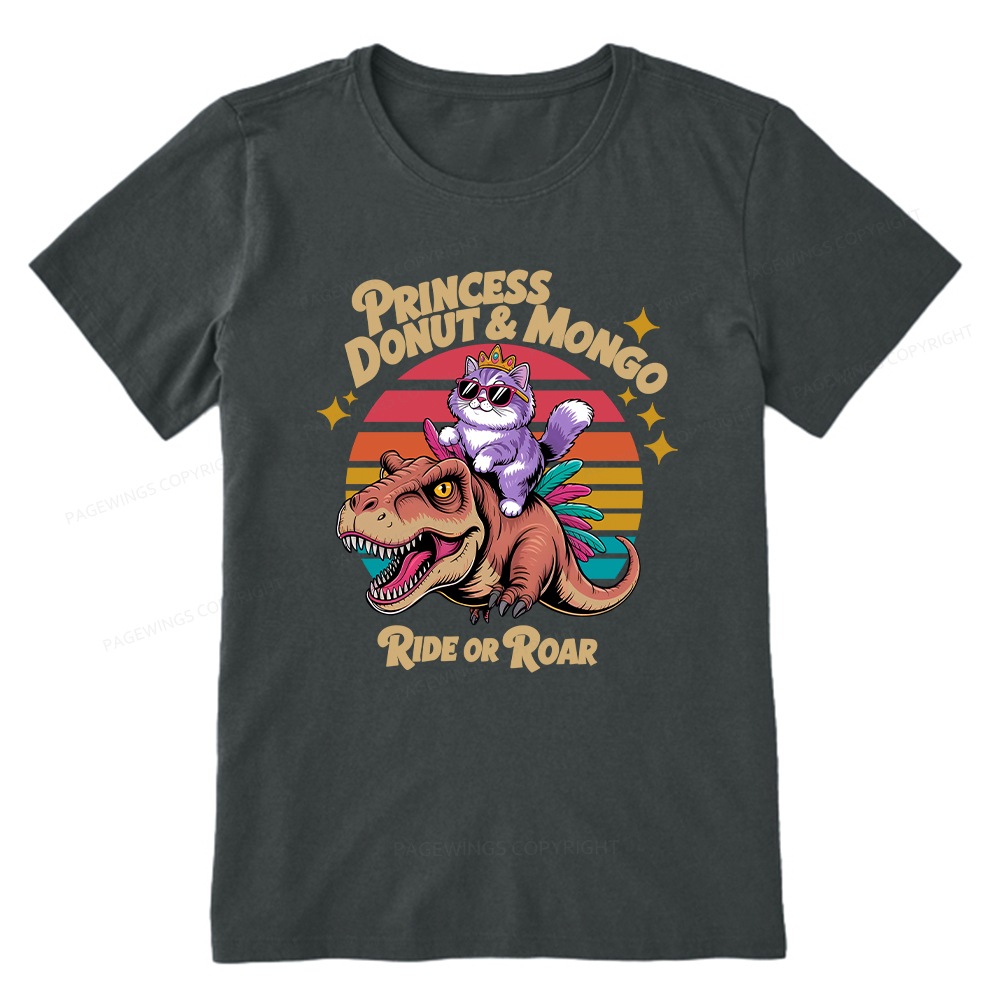 Pagewings Princess Donut & Mongo Unisex Classic T-shirt