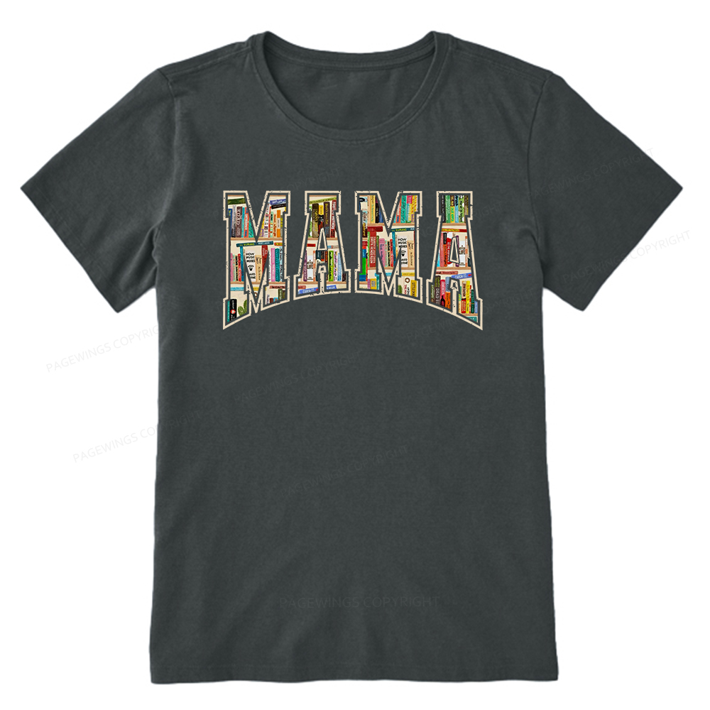 Pagewings About MAMA's Bookshelf Unisex Classic T-shirt
