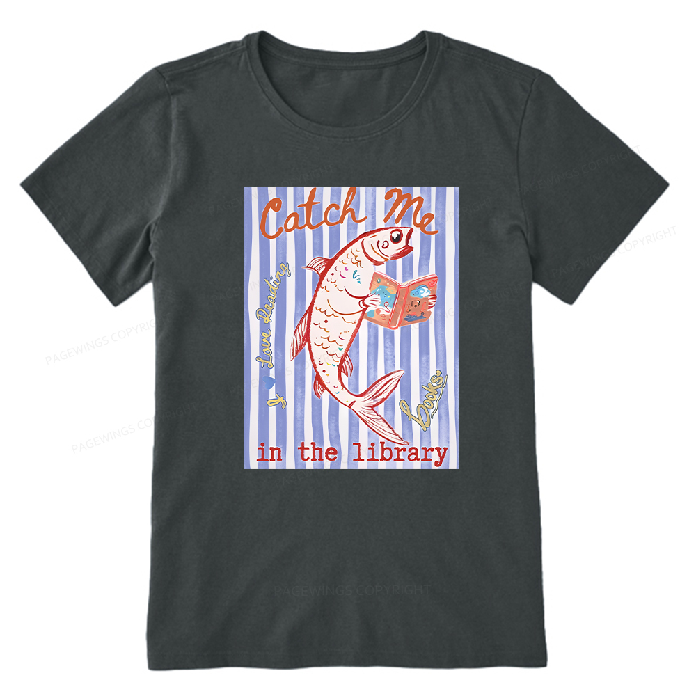 Pagewings Catch Me In The Library Unisex Classic T-shirt