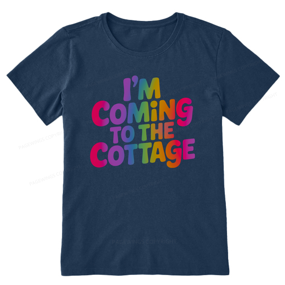 Pagewings I'm Coming To The Cottage Unisex Classic T-shirt