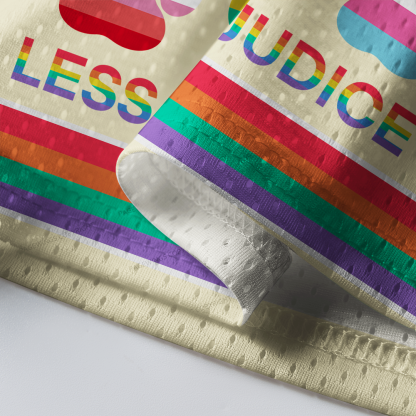 Pagewings More Pride Less Prejudice Unisex Mesh Jersey