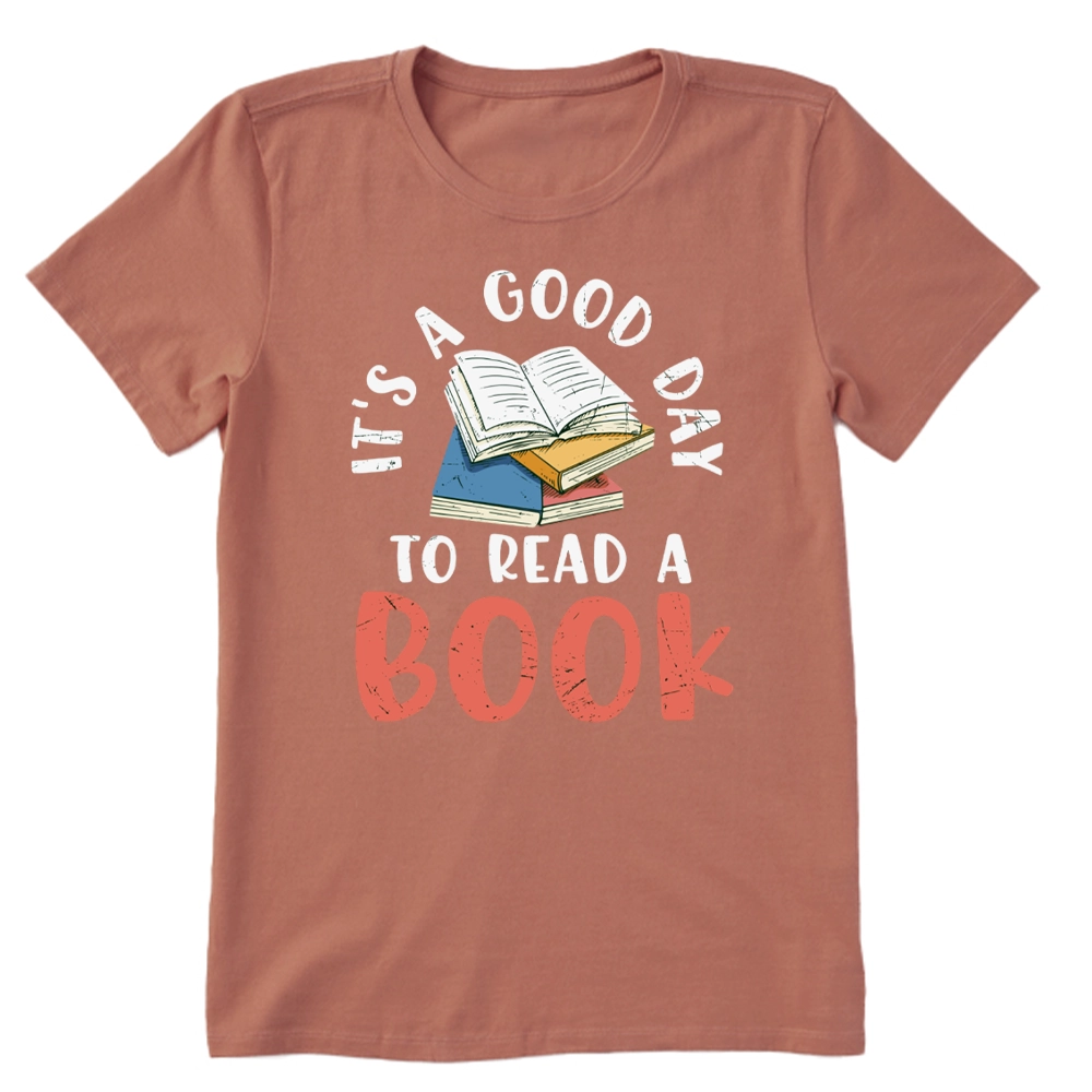 Pagewings It’s a Good Day to Read a Book Classic Unisex Classic T-shirt